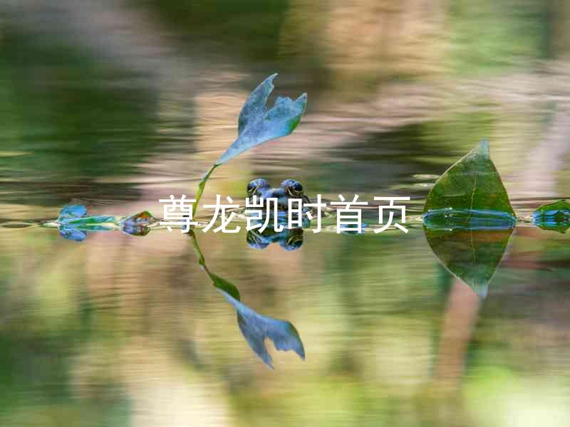 尊龙凯时首页